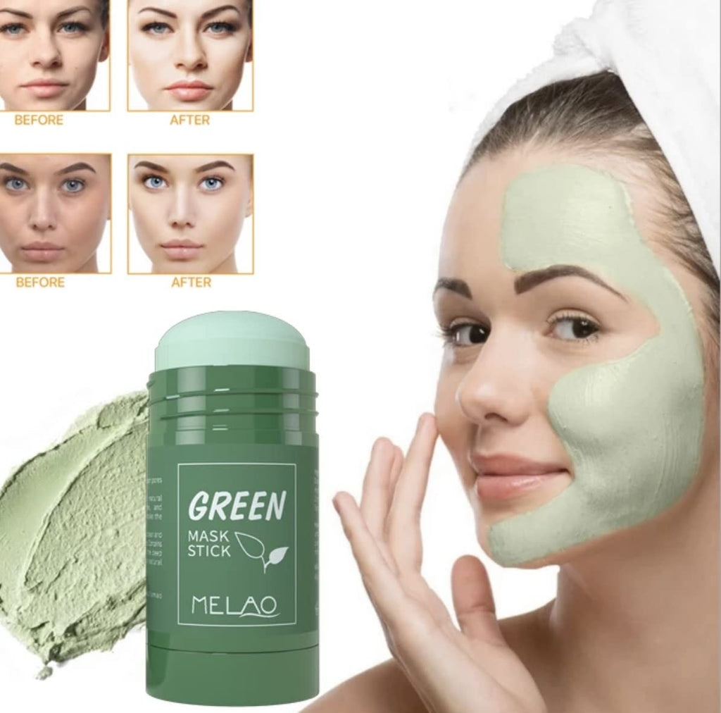 Green Tea Mask Luxury Clay Detox Exfoliator Skin Care 1.35 fl/oz