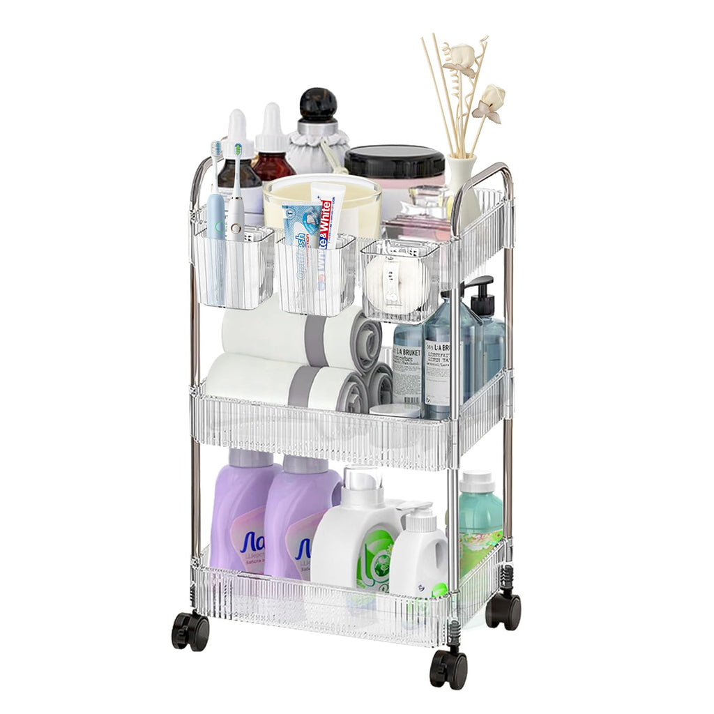 Acrylic Rolling Cart Skincare